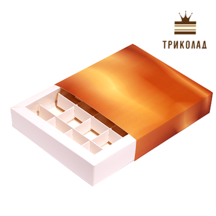 Коробка для цукерок з ложементом Коробка для цукерок з ложементом