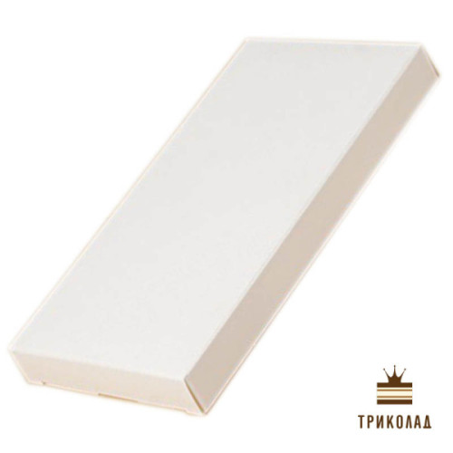 Коробка біла 116 х 65 х 15 мм без вікна для шоколадної плитки, 3 шт.