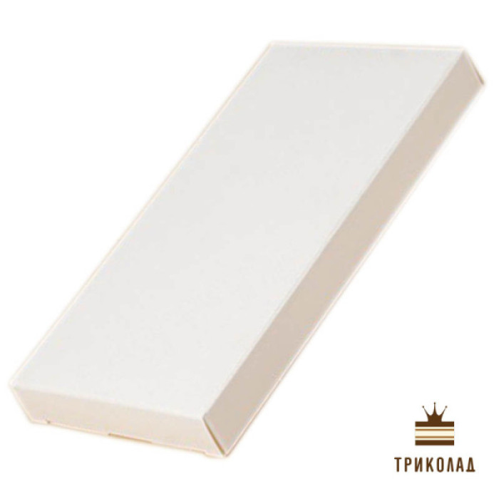 Коробка біла 116 х 65 х 15 мм без вікна для шоколадної плитки, 3 шт.
