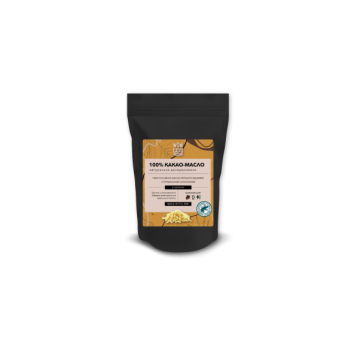 Какао масло натуральне дезодороване, в калетах, WOW CACAO, 200 г