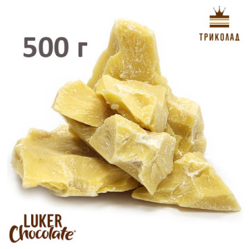Какао-масло недеодороване Luker Chocolate Колумбія моноліт колотий 500 г