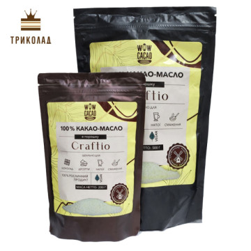 Какао-масло в порошку Craftio (Крафтіо) Нідерланди, пачка 100 г