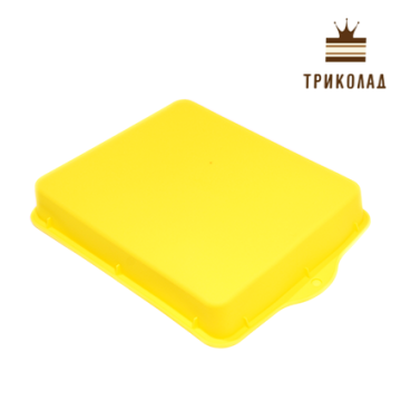 Деко силіконове з ручками та бортиком 30 * 22 * 4 см, Китай