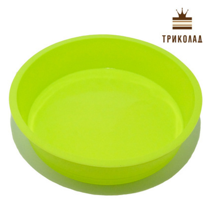 Форма силіконова кругла, d 22 см, h 5,2 см 1 шт Форма силіконова кругла, d 22 см, h 5,2 см 1 шт