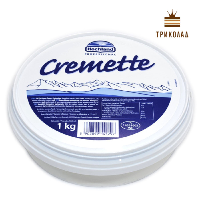Сирковий крем Hochland Cremette, Польща, 1 кг Сирковий крем Hochland Cremette, Польща, 1 кг