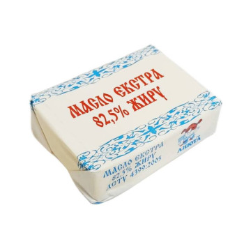Вершкове масло екстра 82,5% ТМ Анюта 200 г