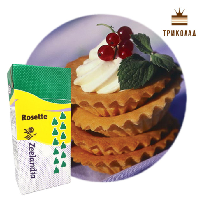 Вершки рослинні ультра-пастеризовані Rosette, Zeelandia, Словаччина, 1 л Вершки рослинні ультра-пастеризовані Rosette, Zeelandia, Словаччина, 1 л