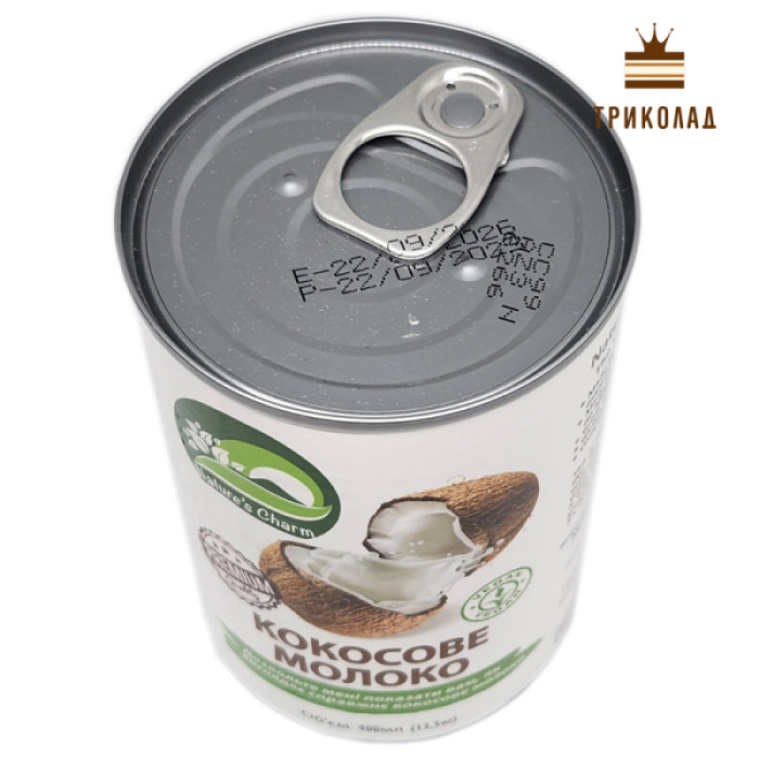 Кокосове молоко Nature's Charm Тайланд 400 мл Кокосове молоко Nature's Charm Тайланд 400 мл
