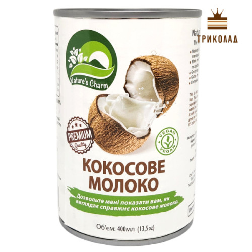 Кокосове молоко Nature's Charm Тайланд 400 мл