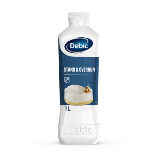 Вершки тваринні Debic Cream Debic Stand & Overrun 35%, 1 л