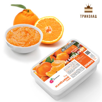 Пюре мандарина (100%) заморожене ТМ Я-Гурман упаковка 250 г