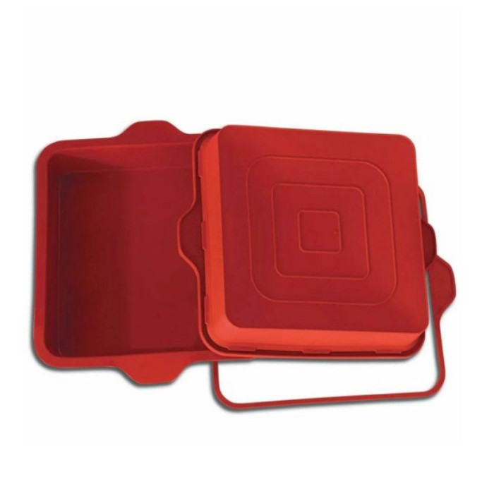Форма силіконова SFT306 SQUARE PAN 2300 мл, 228 x 228mm, h50mm, Silikomart Форма силіконова SFT306 SQUARE PAN 2300 мл, 228 x 228mm, h50mm, Silikomart