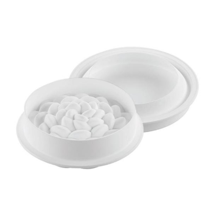 Форма силіконова KIT FLEUR (2 шт, d160 h80 mm), Silikomart Форма силіконова KIT FLEUR (2 шт, d160 h80 mm), Silikomart