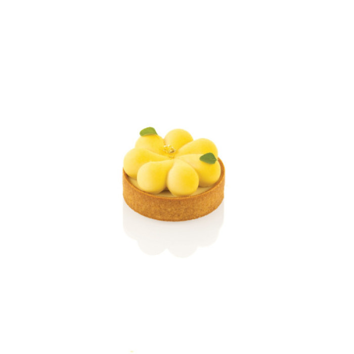 Kit Tarte Ring Blossom Ø70 (форма + 8 кілець) Набір Silikomart, Італія Kit Tarte Ring Blossom Ø70 (форма + 8 кілець) Набір Silikomart, Італія