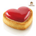 Набір Kit Tarte Rіng Amore (1 силіконова форма + 8 бортиків сердець) Silikomart, Італія