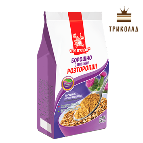Борошно з насінням розторопші 