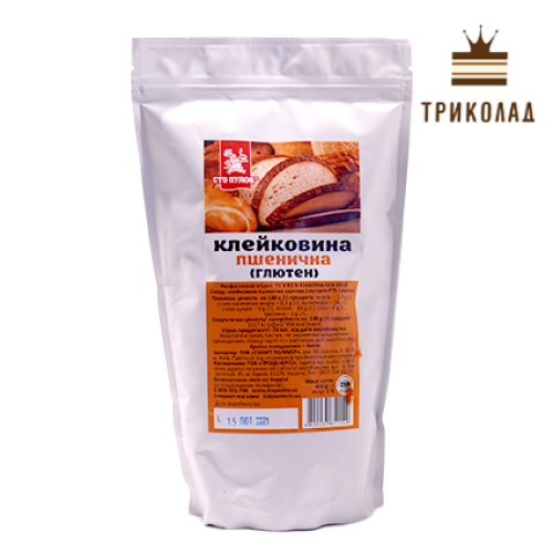 Клейковина пшенична (глютен) 400 г, ТМ Сто пудів