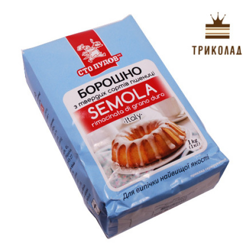 Пшеничне борошно з твердих сортів 