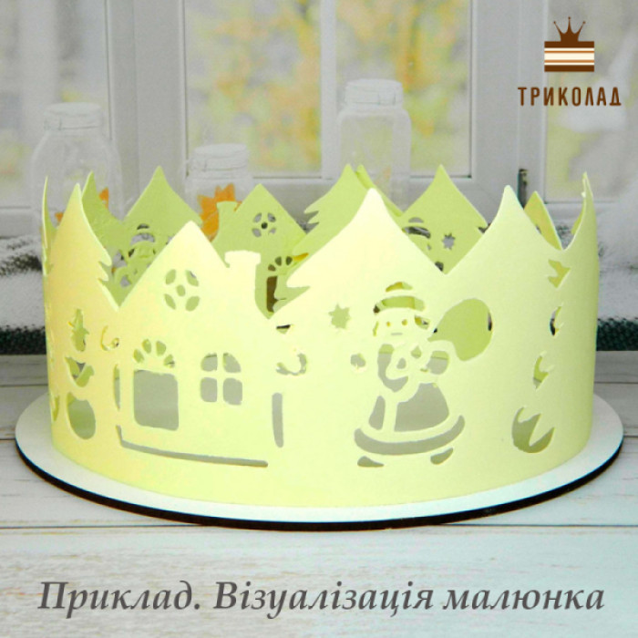 Гнучкий трафарет прозорий Гнучкий трафарет прозорий