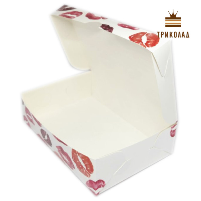 Поцілунки / Кохаю. Коробка для десертів 225 х 150 х 60 мм, LP, Україна, набір 3 шт. Поцілунки / Кохаю. Коробка для десертів 225 х 150 х 60 мм, LP, Україна, набір 3 шт.