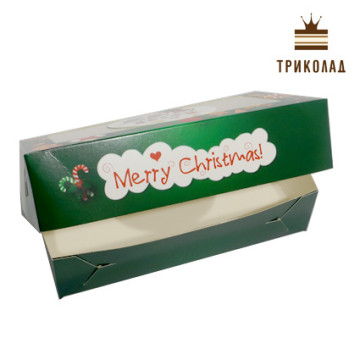Коробка для макаронів, печива, зефіру 20*11,5*5 см, 