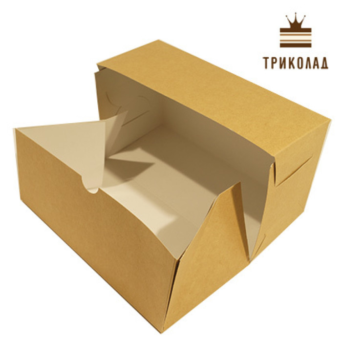 Коробка для зефіру без вікна (пенал), 20*11*8,5 см., крафт, 3 шт. Коробка для зефіру без вікна (пенал), 20*11*8,5 см., крафт, 3 шт.