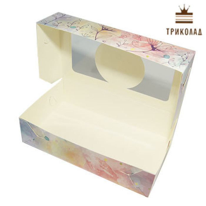 Коробка для макарунів, печива, зефіру, 