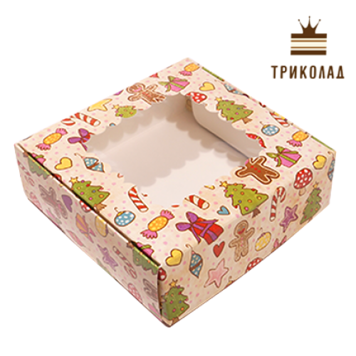 Коробка новорічна 