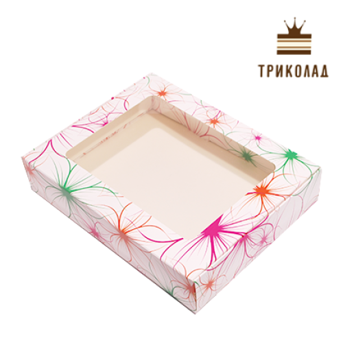 Коробка пряникова з вікном 