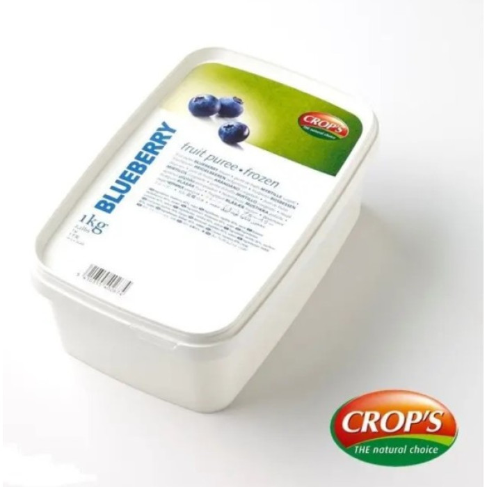 Чорниця, натуральне пюре, Crop's, 250 г Чорниця, натуральне пюре, Crop's, 250 г