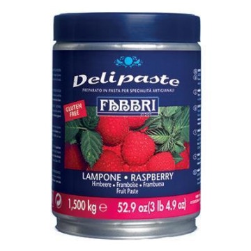Деліпаста Малина. Delilpaste Raspberry. Fabbri 1905, Італія, фасування 1,5 кг