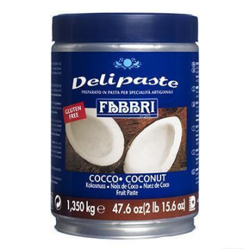 Деліпаста Кокос. Delilpaste Coconut. Fabbri 1905, Італія, фасування 100 г