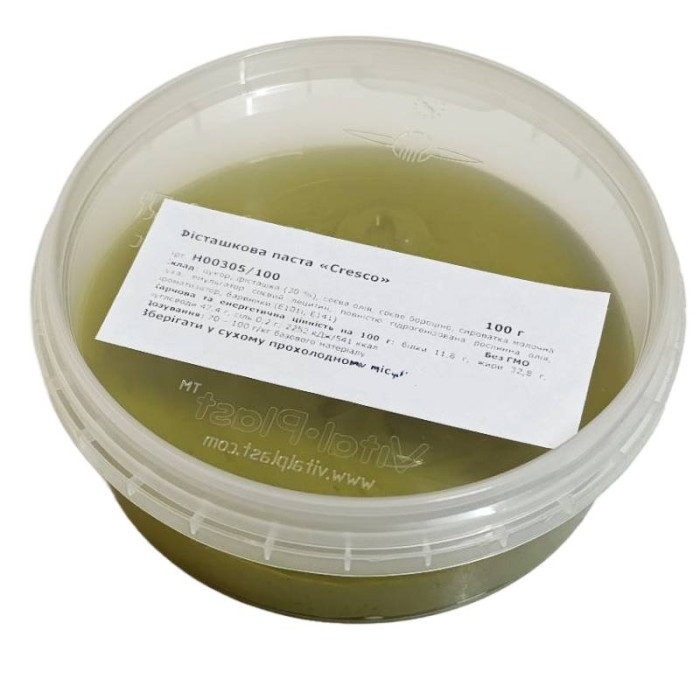Фісташкова паста, Cresco, Італія, 100 г Фісташкова паста, Cresco, Італія, 100 г