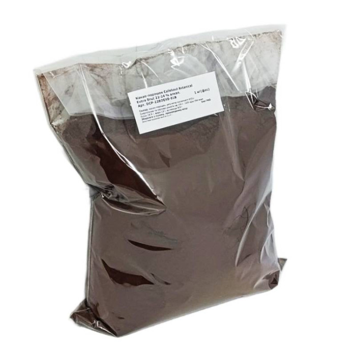 Порошок какао алкалізований Botanical Extra Brute 22-24%, Cacao Barry, Швейцарія, 1 кг Порошок какао алкалізований Botanical Extra Brute 22-24%, Cacao Barry, Швейцарія, 1 кг