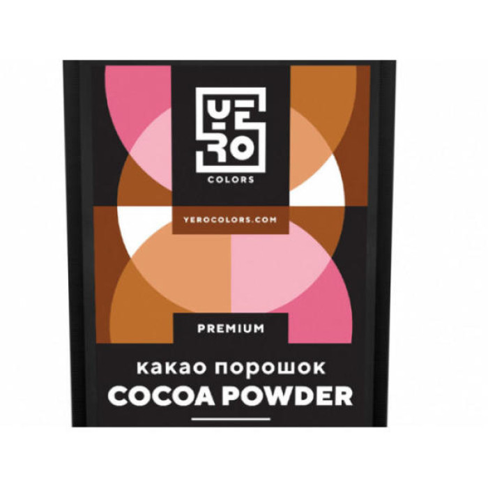 Какао натуральний порошок Premium 10-12% YeroColors, Україна, 100 г Какао натуральний порошок Premium 10-12% YeroColors, Україна, 100 г