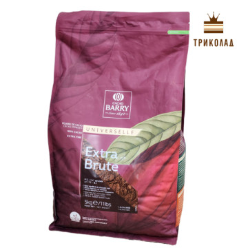 Порошок какао алкалізований Extra Brute 22/24%, Cacao Barry, Швейцарія, пакет 1 кг