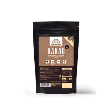 Порошок какао, алкализованный, 1% жиру, Barry Callebaut 200 г (завод. упак.)