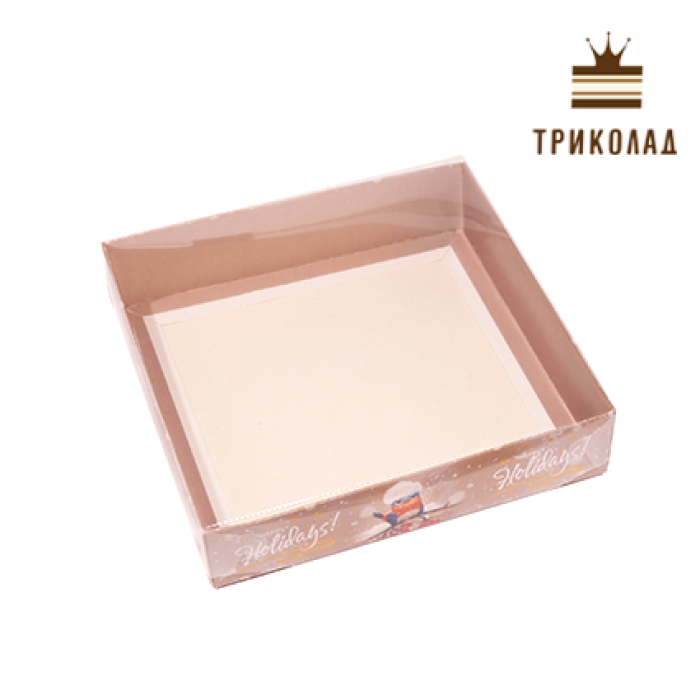 Коробка пряникова 16*16*3,5 см Коробка пряникова 16*16*3,5 см