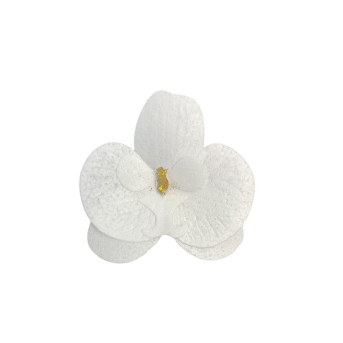 Вафельний декор Орхідея біла (5ел.) ТМ Сладо