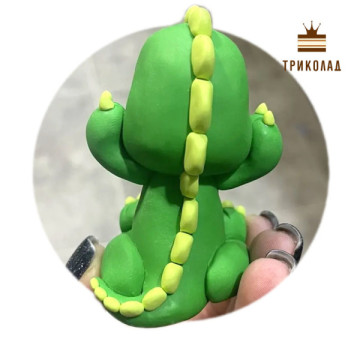 Дракоша №1. Силіконовий 3D формувальник, Україна, 1 шт.