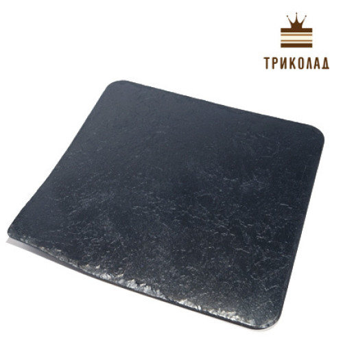 Тарілка-камінь сіра 28*28 см, Alcas, 1 шт