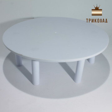 Підставка під торт розбірна, пластикова d 30 см, 6 опор.