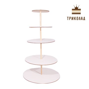 Конструкція для 5-ярусного торта №2 (d15, d20, d25, d30, d35 см)