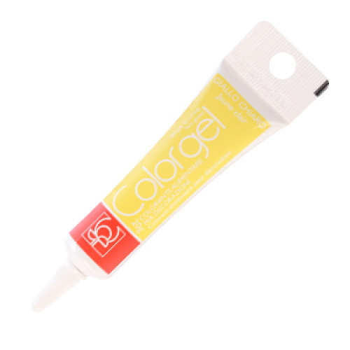 23271 Color Gel Блідо-жовтий (пале жовте), харчовий гелевий барвник, 20 г