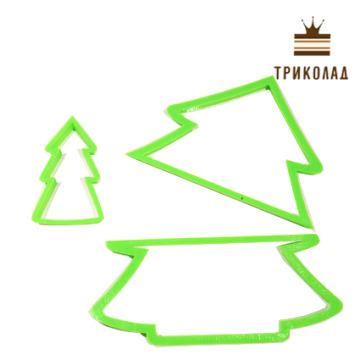 Вирубки пластикові для торта 