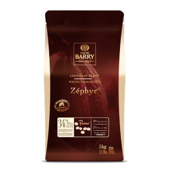 Шоколад білий TM Zephyr 34%, Barry Callebaut, Бельгія, 5 кг