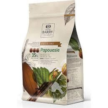 Шоколад молочний оригінальний Papouasie 36% Cacao Barry, 1 кг