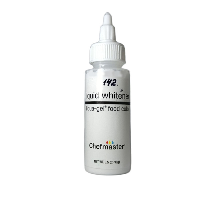 Гелевий барвник Liqua-Gel Liquid Whitener, Chefmaster, 99 г 