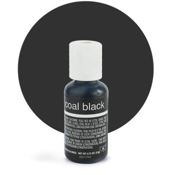 5101 Coal Black, харчовий гелевий барвник, Chefmaster, США, 20 г