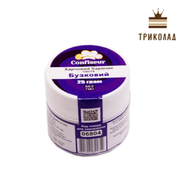 Барвник паста Бузковий 25 г, Confiseur